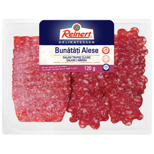 Bunătăți Alese Salam Trapez & L'Aroma 120g Bunătăți Alese Salam Trapez & L'Aroma 120g