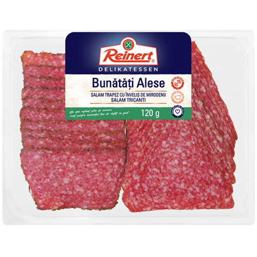 Bunătăți Alese Trapez cu mirodenii & Salam Tricanti 120g