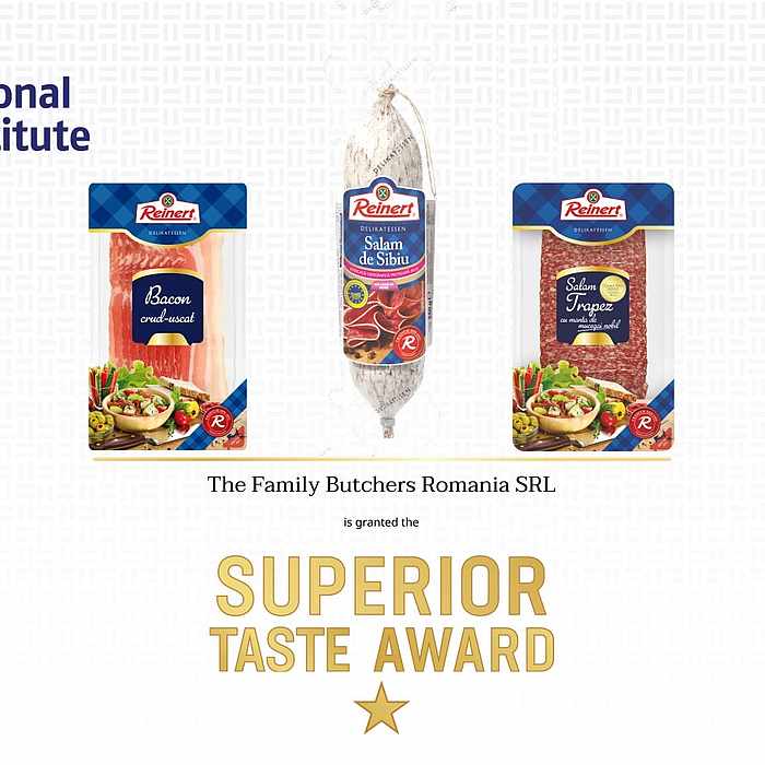  Produsele noastre premiate la Superior Taste Award 2021