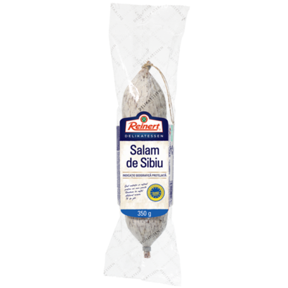 Salam de Sibiu 350g Salam de Sibiu ambalat, 350 de grame