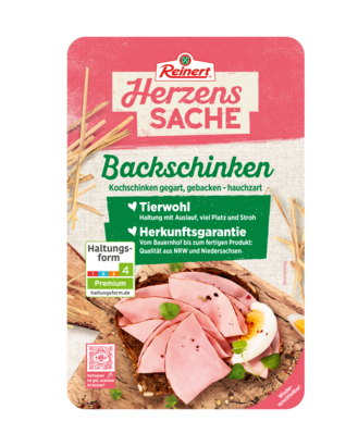 Reinert HerzensSACHE Backschinken 2825 Haltungsform Stufe 4