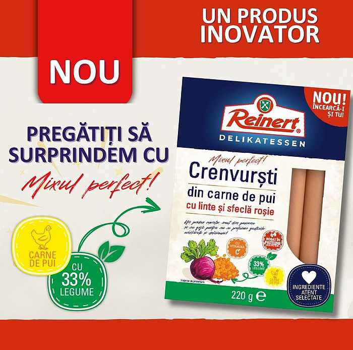  Un nou produs inovator, gata să redefinească experiența la raft.