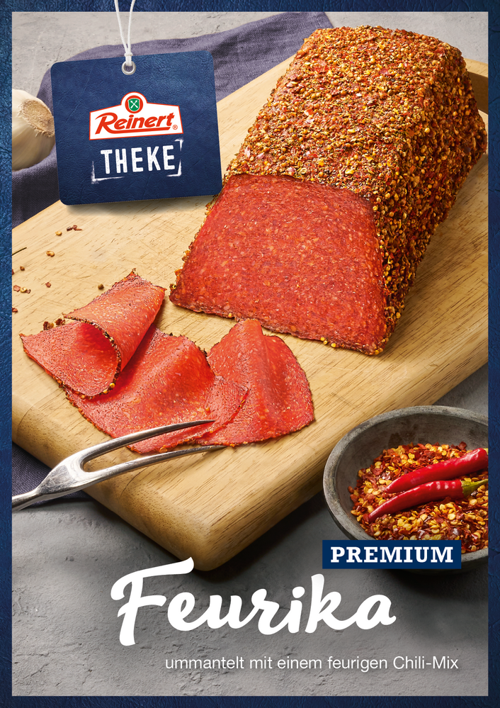 Reinert Theke Salami Feurika Chili 043 Reinert Theke Premium-Salami Feurika-Chili 4550