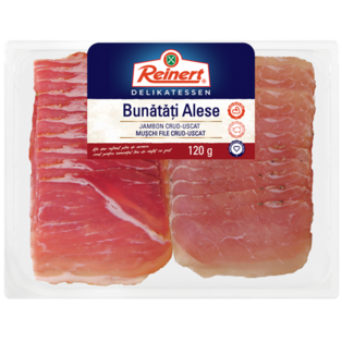Bunătăți Alese Jambon crud-uscat & Mușchi file crud-uscat 120g