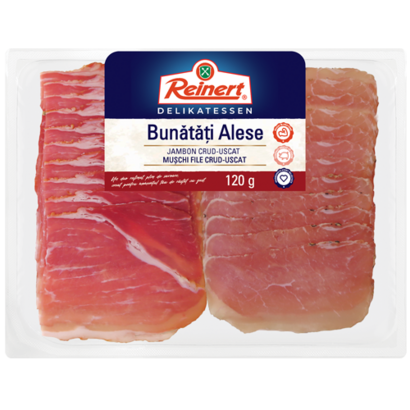 Bunătăți Alese Jambon crud-uscat & Mușchi file crud-uscat 120g