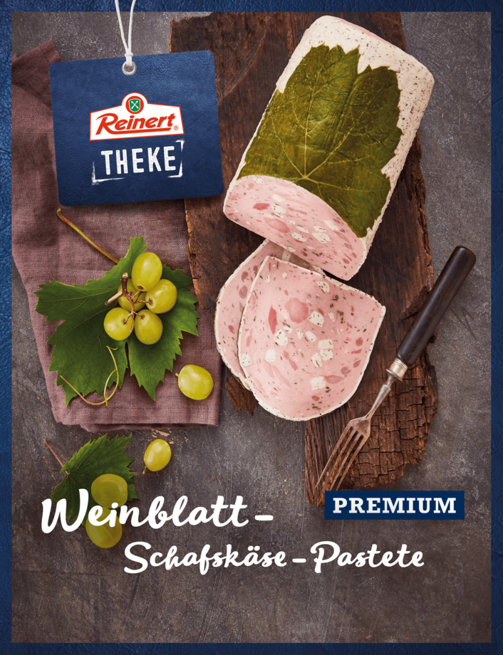 38 Reinert Theke Premium-Weinblatt-Scharfskaese-Pastete 36241