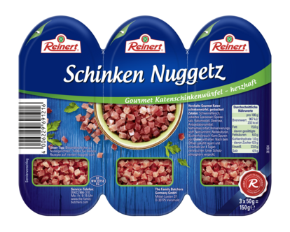 69121 Reinert Nuggetz herzhaft 150g RGB ohne MHD