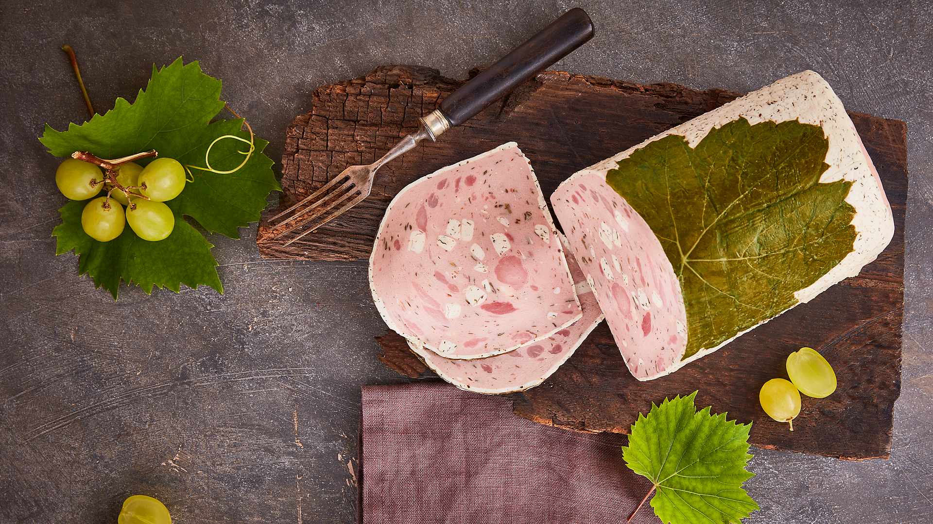 38 Header Reinert Theke Premium-Weinblatt-Kaese-Pastete 36241