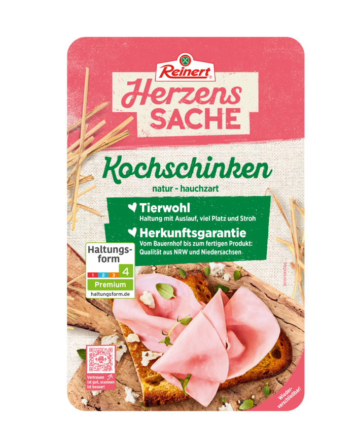 Reinert HerzensSACHE Kochschinken 2824 Haltungsform Stufe 4